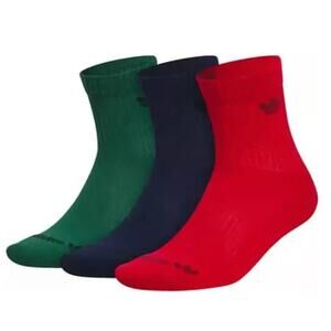 Adidas Relaxed Fit Crew Socks 3 Pack Mens Large NWT